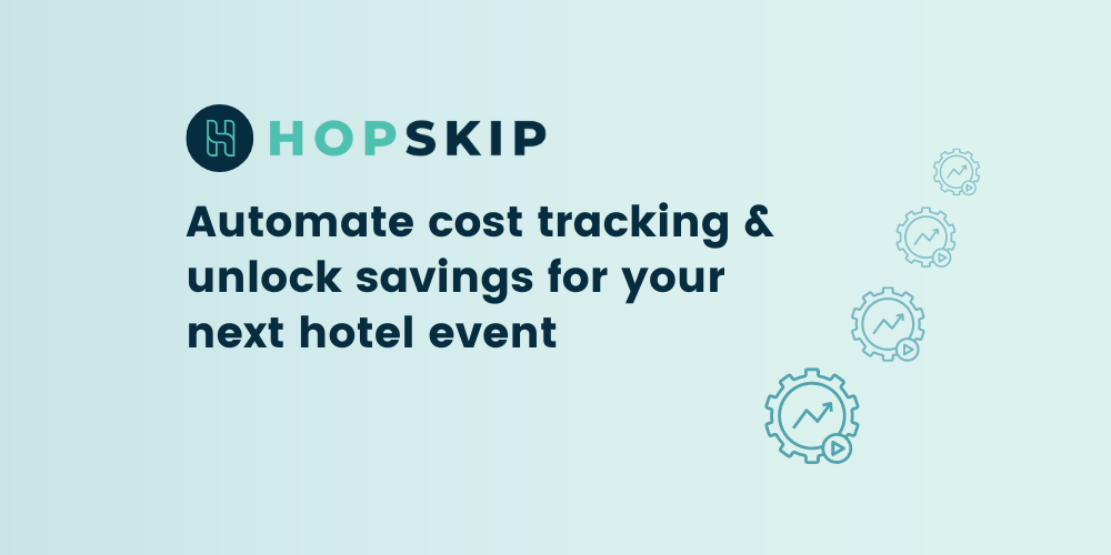 Automate cost tracking & unlock savings for your next hotel event