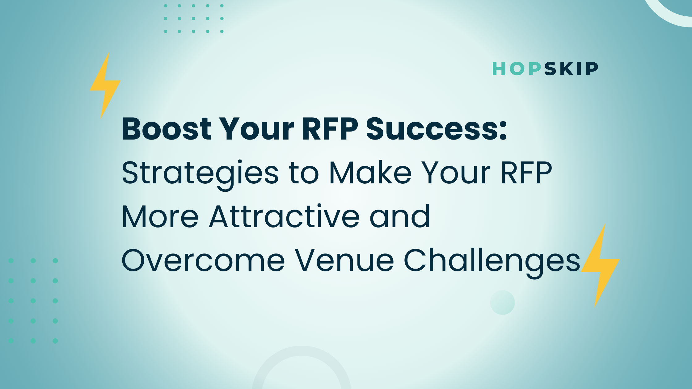 How to Make Your RFP More Attractive to Hotels