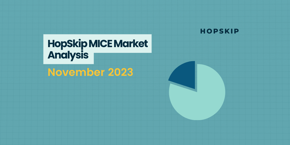 HopSkip MICE Market Analysis November 2023