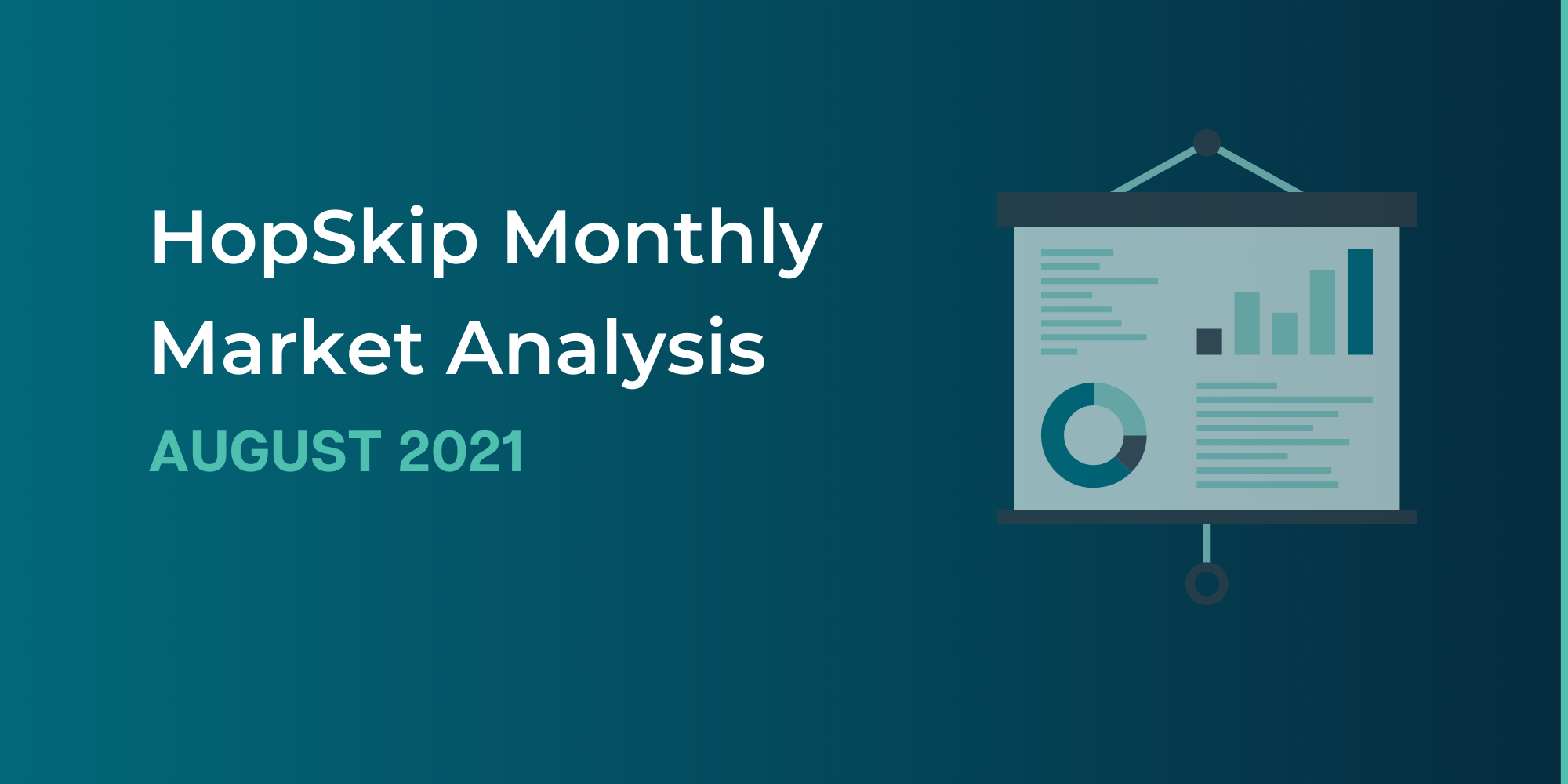 HopSkip Monthly Market Analysis- August 2021